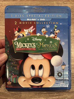 Mickeys Once Upon a Christmas/Mickeys Twice Upon a Christmas (Blu-ray Disc,...