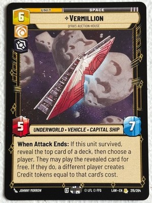 Vermillion - Qi'Ra's Auction House 215/264 R A Lawless Time