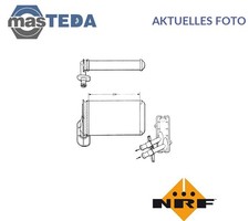 58622 WÄRMETAUSCHER INNENRAUMHEIZUNG NRF FÜR AUDI A3,8L1 1.6,1.8,1.8 T,1.9 TDI