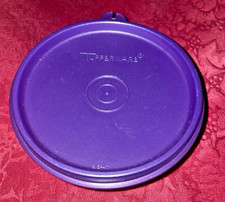 Tupperware VTG Play-set Pretend PURPLE Mini Bowl With Lid 4.5  Diameter