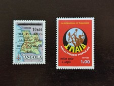7000 - Angola - 1976 - Mi 610 611 - MNH