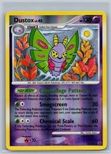 DUSTOX 25/127 RARE PLATINUM POKEMON REVERSE HOLO NM- on eBay