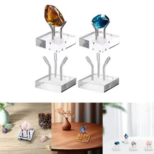 Acrylic Display Stands Home Display 4 Pack Display Stands Multi-Purpose Stands