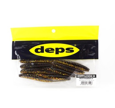 Deps Soft K�der Death Adder 4 Zoll 8 per pack 110 (1108)