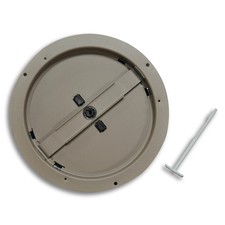 Truaire 801-06 Ceiling Damper 6" x 6" Steel Brown Fixed Airflow