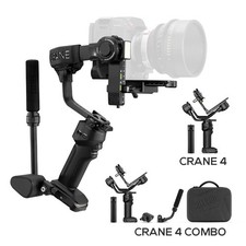 Zhiyun Crane 4 Gimbal Stabilizer Built-In Fill Light for Nikon Canon Loading 6Kg