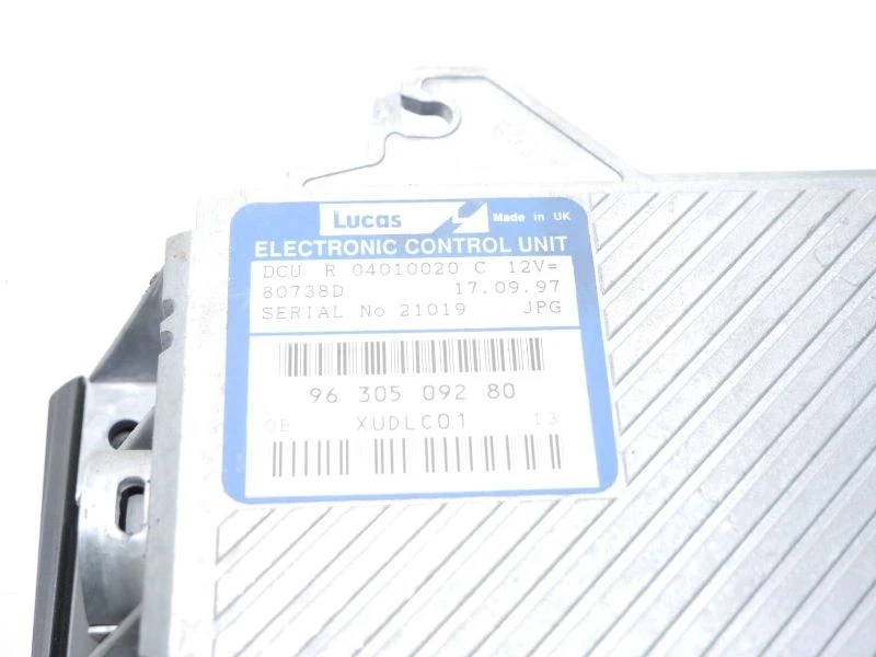 ECU Citroën Xantia Break (X1/2) Combi 2.0 HDi 110 (DW10ATED(RHZ)) 9630509280 - Immagine 2 di 2