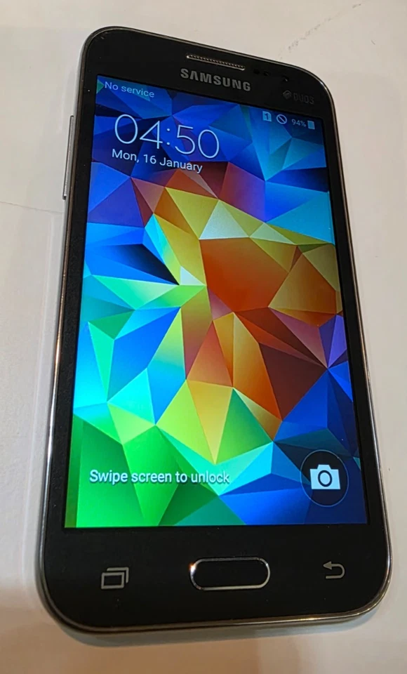 Samsung Galaxy Core Prime Grey Unlocked 8GB 4.5" Android Smartphone Fault #C12, photo 2 of 5