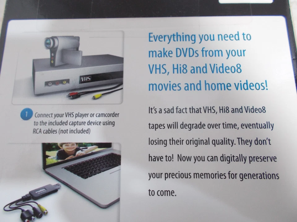 Roxio Easy VHS to DVD for Mac New in Box - Image 3 of 4