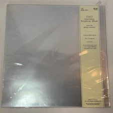 Paper Studio 12x12 Strap Hinge Scrapbook Album Slip On 20 Refill Sleeves New