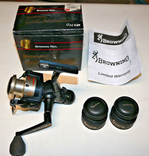 1996 Browning Gold Medallion Gm12 Spinning Reel In Box With Paperwork Nos