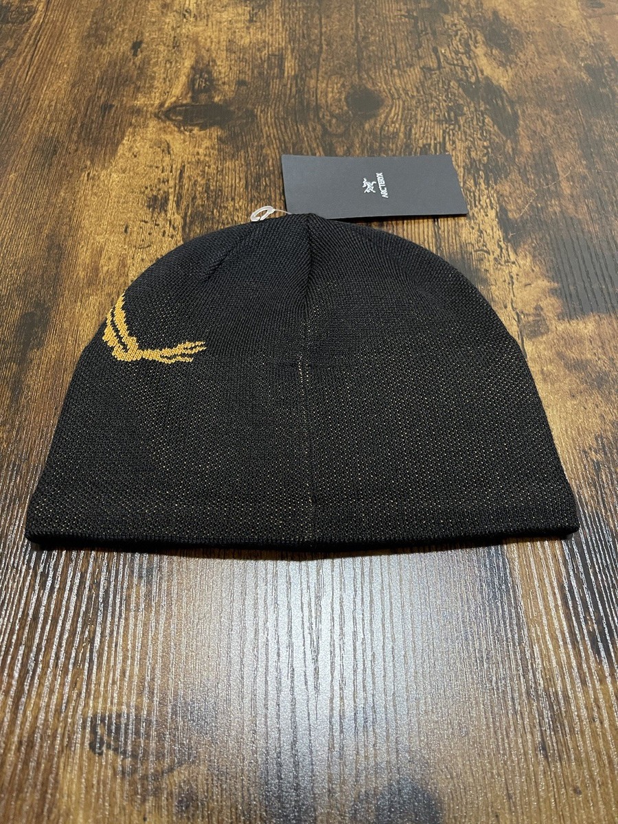Arc'teryx Bird Head Toque 24K Black Wool Beanie BRAND NEW 100