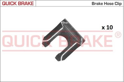 QUICK BRAKE Halter Bremsschlauch 3206-10K 12mm