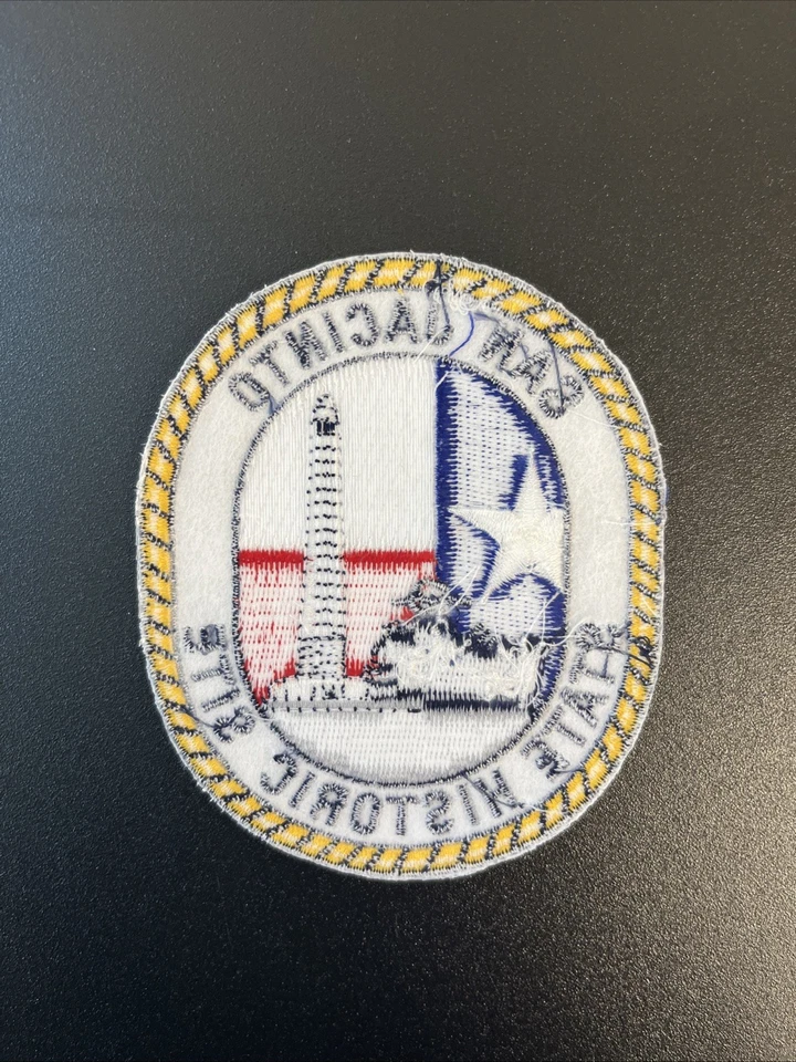 San Jacinto State Historic Site Patch Texas Historical Park Souvenir Embroidered - Image 3 of 4