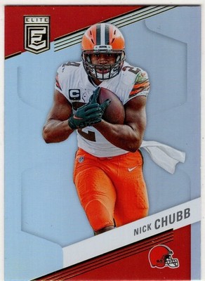 2023 Panini Donruss Elite Football Nick Chubb No. 82 Cleveland Browns