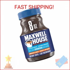 Maxwell House Original Roast Instant Coffee, 8 oz Jar