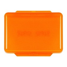 83080 Rectangular Dome Light Lens for Amber Fits Peterbilt 359 & Kenworth