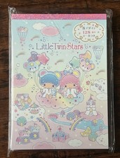 Sanrio Little Twin Stars Stationary Set Memo Paper and Stickers
