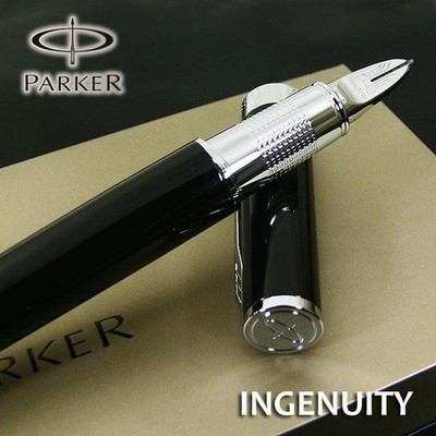 Free  Parker 5th Ingenuity Black CT (Black F) S11201702