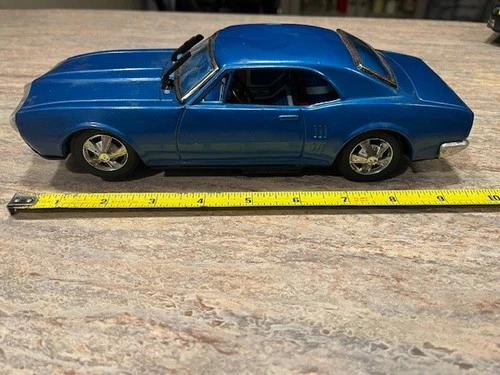 BANDAI TIN VINTAGE BATTERY PONTIAC FIREBIRD JAPAN LIGHTS WIPERS WORKS CAR