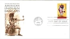 S08-4586, INDIAN DANCES, ARTCARFT FIRST DAY COVER