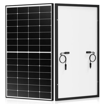 WERCHTAY 12V 220W Monokristallin Solarpanel Solarmodul Wohnmobil Balkonkraftwerk 200 Watt