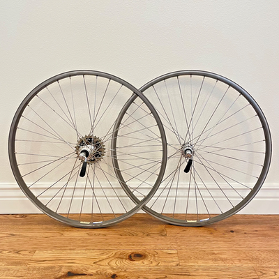 Shimano Deore XT Vintage 26” 6/7 Speed Wheel Set, 100/135mm