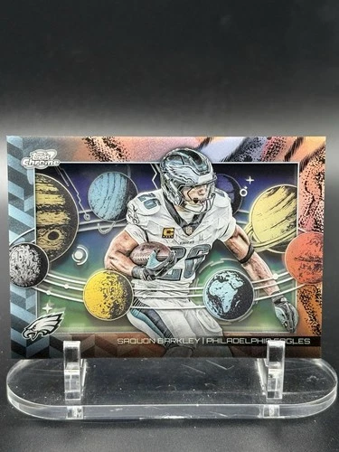 2025 Topps Cosmic Chrome Saquon Barkley Base (RAW)