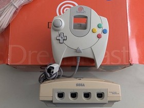 SEGA Dreamcast Console HKT-3000 Boxed Set Yukawa Strap Controller JP Tested