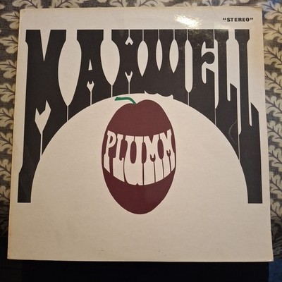 MAXWELL PLUMM ''MAXWELL PLUMM'' VINYL LP 1974 +B & W BAND PHOTO