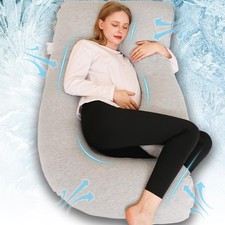 Chilling Home Pregnancy Pillow, Full Body Maternity Pillow for Pregnant Women...