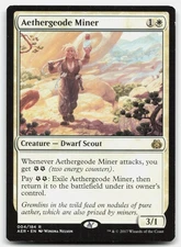 MTG Aethergeode Miner R Aether Revolt 4 LP