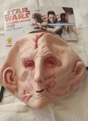 SNOKE/ STARWARS Cosplay MASK for Comic Con/ Halloween, Etc.