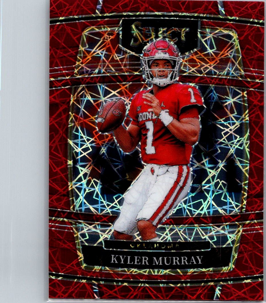 2022 Panini Select Draft Picks #43 Kyler Murray Red Lazer Prizm