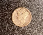 1924-S Mercury Silver Dime - G/VG condition
