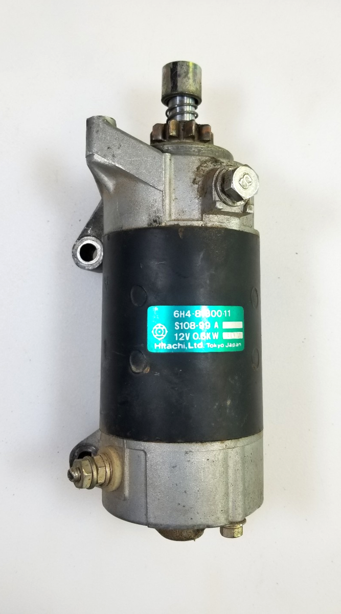 Hitachi Yamaha Pro 50HP 12V Starter 6H4-81800-11 S108-99A | eBay