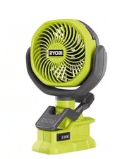 RYOBI 18V Fan Cordless Portable Clamp Fan NEW [Shipping to Puerto Rico]