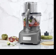 Cuisinart FP-12DCN Elite Collection 2.0 12-Cup Food Processor, Die Cast NIB