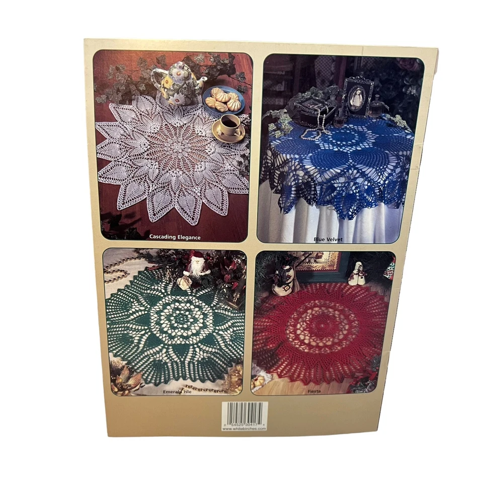 Josie Rabier House of White Birches Crochet Pineapple Centerpieces #101134 - Image 2 of 4