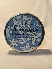 R&M International Llc Snowflake 5-pc. Cookie Cutters