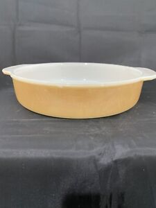 Vintage Rare Fire King Peach Luster 8 Inch Pie Plate Dish Imprinted  Backwards | eBay