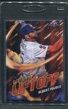 2021 Topps Fire We Have Liftoff Albert Pujols #WHL-16 Dodgers