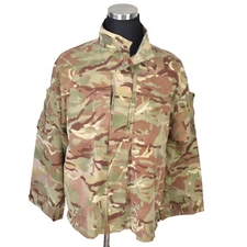 British Army Camo Military Jacket Combat MTP Shirt 170/104 XL Reg Green Brown