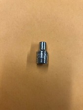 SK SOCKET #43916-(1/2")-1/4" DR--12 PT--SHALLOW-CHROME SOCKET-MADE IN THE USA
