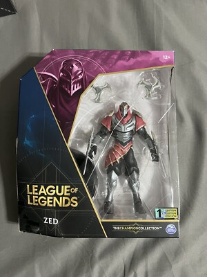 League of Legends 6-Inch Zed Collectible Figure The Champion Collection NEW