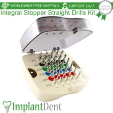 Straight Drill Integral Stopper Kit, External Irrigation Dental Tool