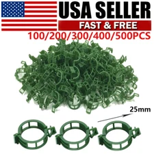 Garden Plant Support Clips Veggie and Tomato Trellis Twine 25mm 100-500Pcs