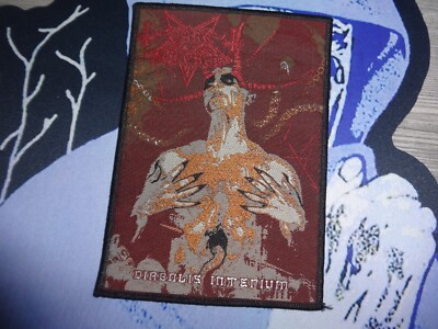 Dark Funeral Woven Patch Black Metal Watain Marduk Sargeist Mgla