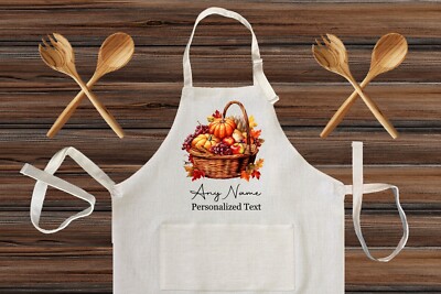 Custom Master Chef Inspired Apron BBQ Chef Party Gift Fall Basket Apron Design