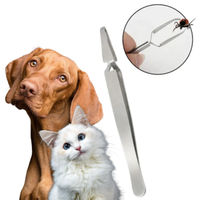 Zeckenpinzette Zeckenzange Hund & Katze Pinzette Zum Entfernen Von Zecken Und Fl